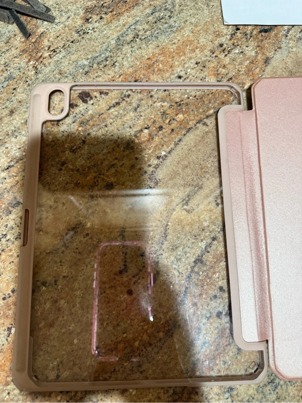 Rose Gold Ipad air, 11inch 5th generation Case with pencil holder
